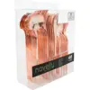 Juego de 40 piezas de cubiertos cobre de plastico - Image 2