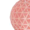 Vela decorativa diseño esfera rosa de 5.5x5.5x5.5cm - Image 3