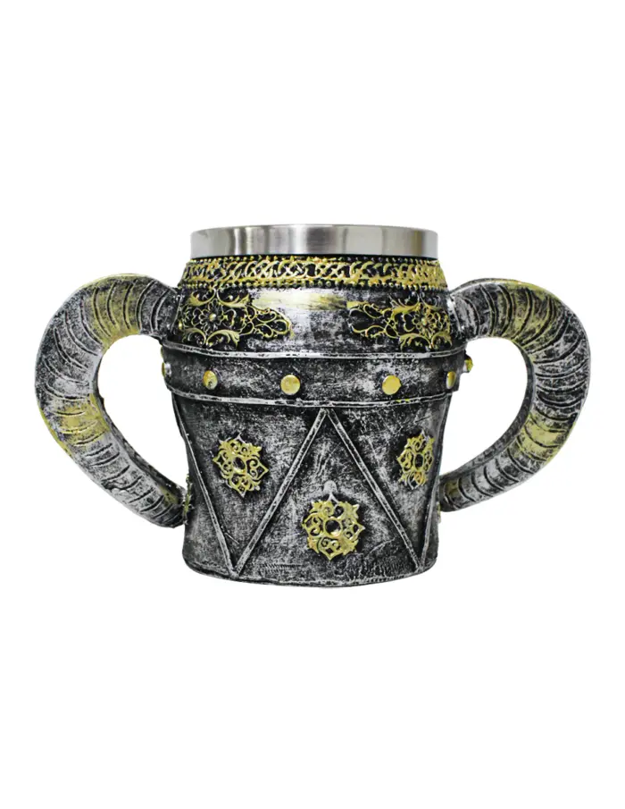 Taza de resina diseño cráneo de 400ml de 11x20x11.5cm - Image 4