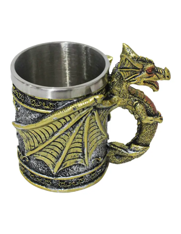 Taza de resina diseño dragón de 400ml de 9x13.5x11cm - Image 2