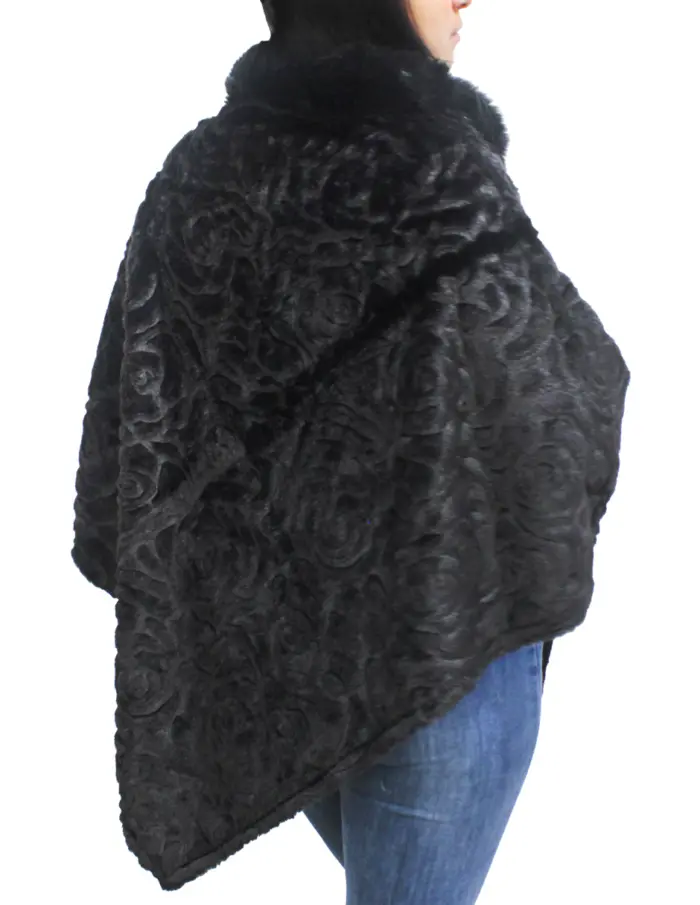 Capa de invierno negra de 90x105x0.1cm - Image 3