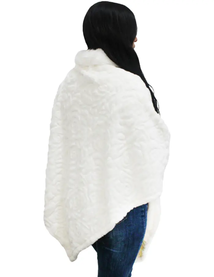 Capa de invierno blanca de 90x105x0.1cm - Image 3