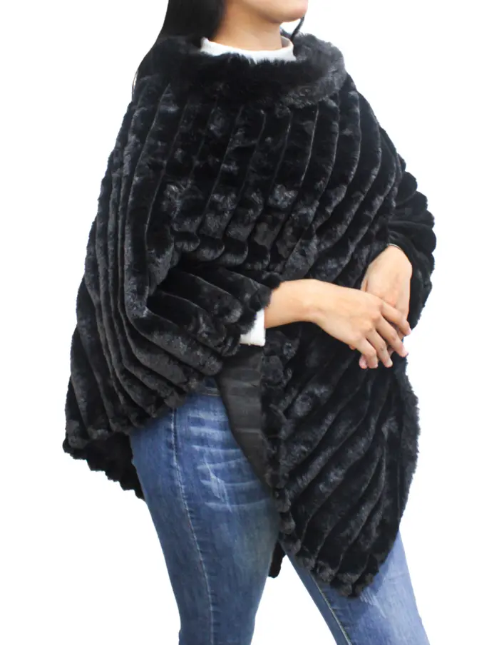Capa de invierno negra de 88x105x0.1cm - Image 2