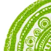 Mantel individual verde con blanco diseño mandalas de 37cm - Image 3