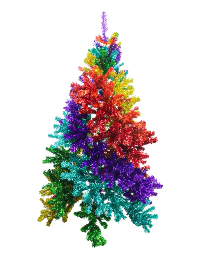 Árbol de Navidad arcoíris de 1.83m - Image 2