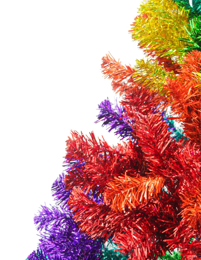 Árbol de Navidad arcoíris de 1.83m - Image 3