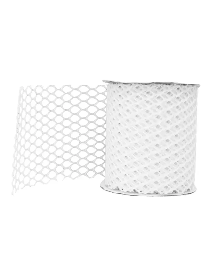 Rollo de listón calado blanco de 10cmx10m - Image 2