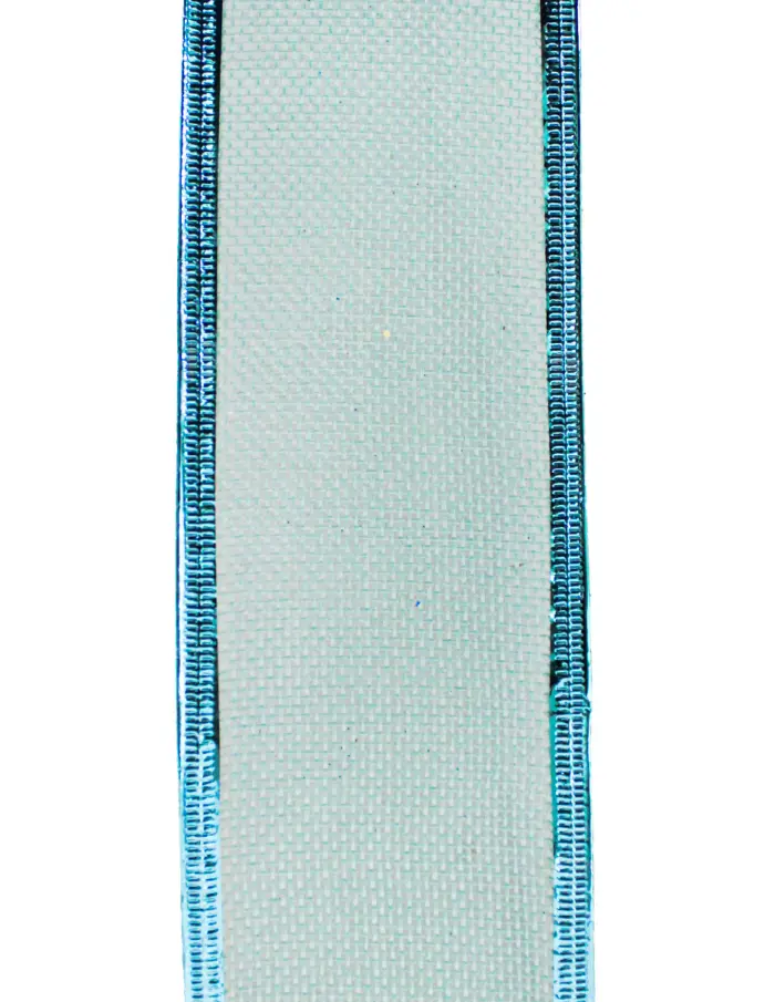 Rollo de listón de gasa azul claro de 6.35cmx10m - Image 3