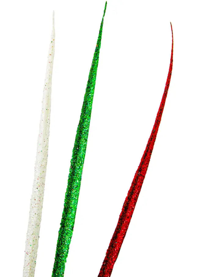 Vara de setaria diamantada tricolor de 88cm - Image 2