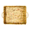 Canasta rectangular tejida con asas de 48x38x7cm - Image 3