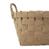 Canasta redonda tejida natural con asas de 40x16x22.5cm - Image 4