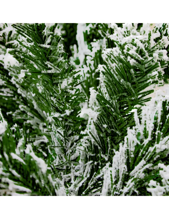 Árbol de Navidad nevado con piñas de 2.40mts y 1,132 puntas - Image 2