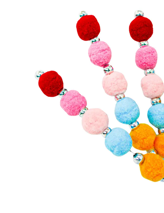 Vara con bolitas de colores de 60x25x9cm - Image 2