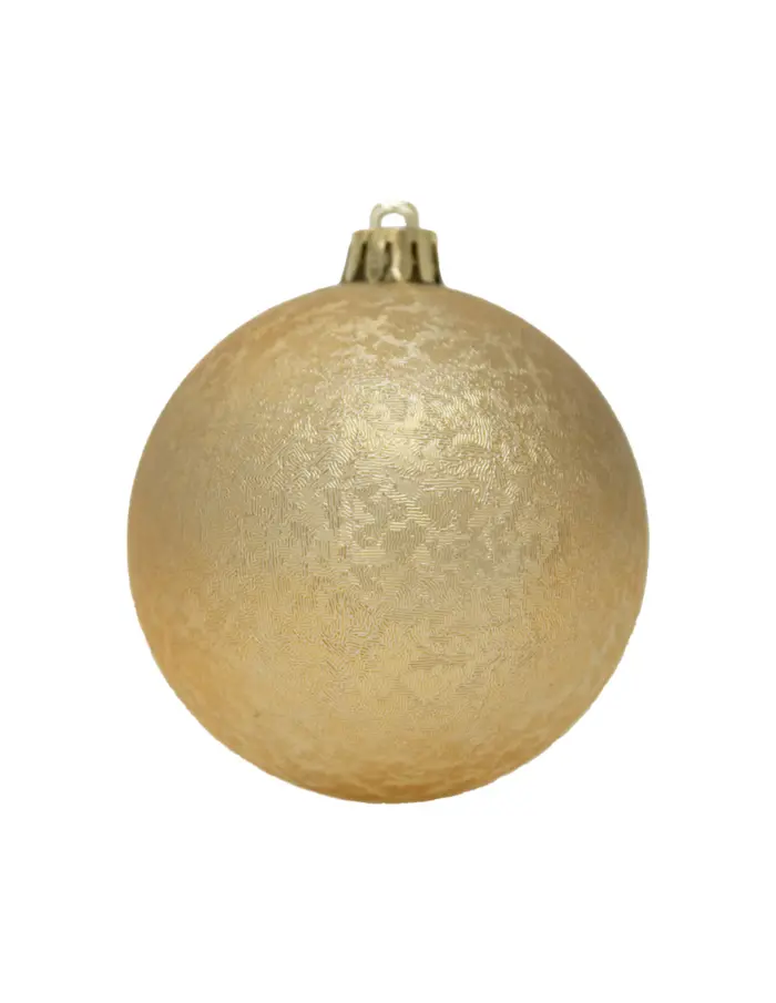 Set con esferas navideñas doradas de 8cm (Incluye 80 pzs) - Image 8