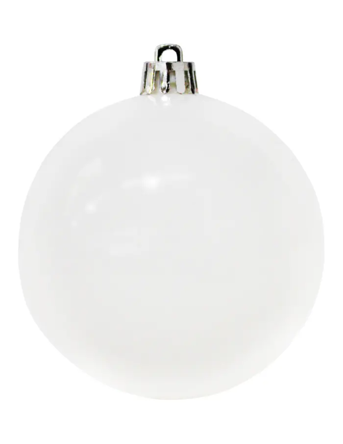 Set con esferas blancas, ámbar y cobre de 8cm (Incluye 24 pzs) - Image 3