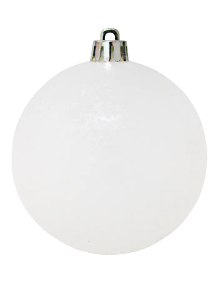 Set con esferas blancas, ámbar y cobre de 8cm (Incluye 24 pzs) - Image 5