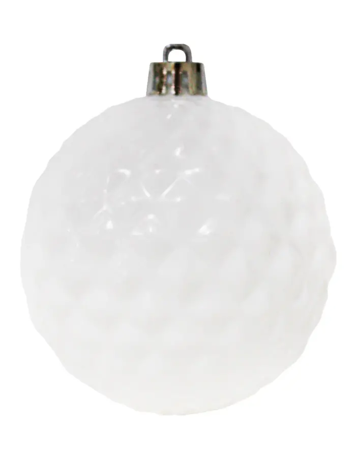 Set con esferas blancas, ámbar y cobre de 8cm (Incluye 16 pzs) - Image 5