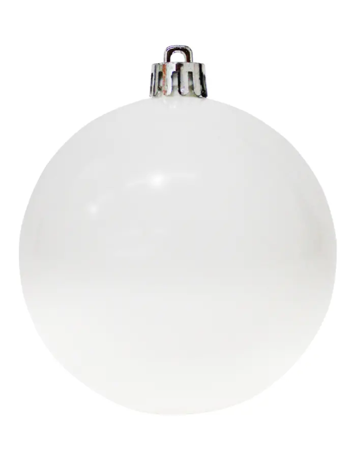 Set con esferas blancas, ámbar y cobre de 8cm (Incluye 16 pzs) - Image 3