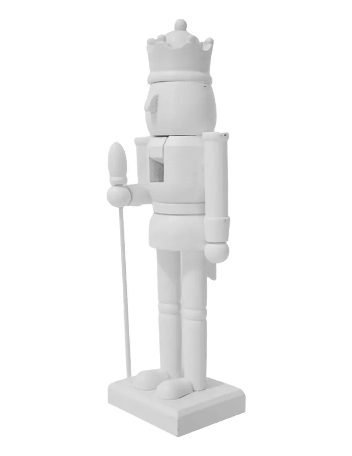 Cascanueces blanco de 25cm - Image 2