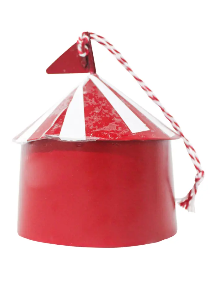 Carpa con muñeco de nieve y arbol de navidad de 7.5x7x9cm - Image 4