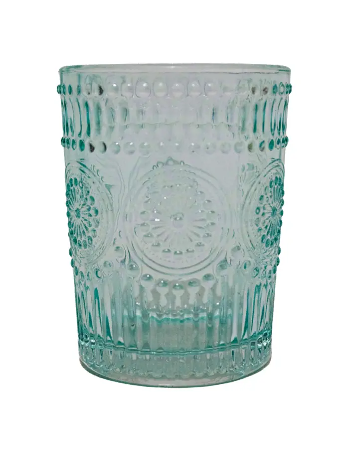 Vaso de vidrio azul - Image 2