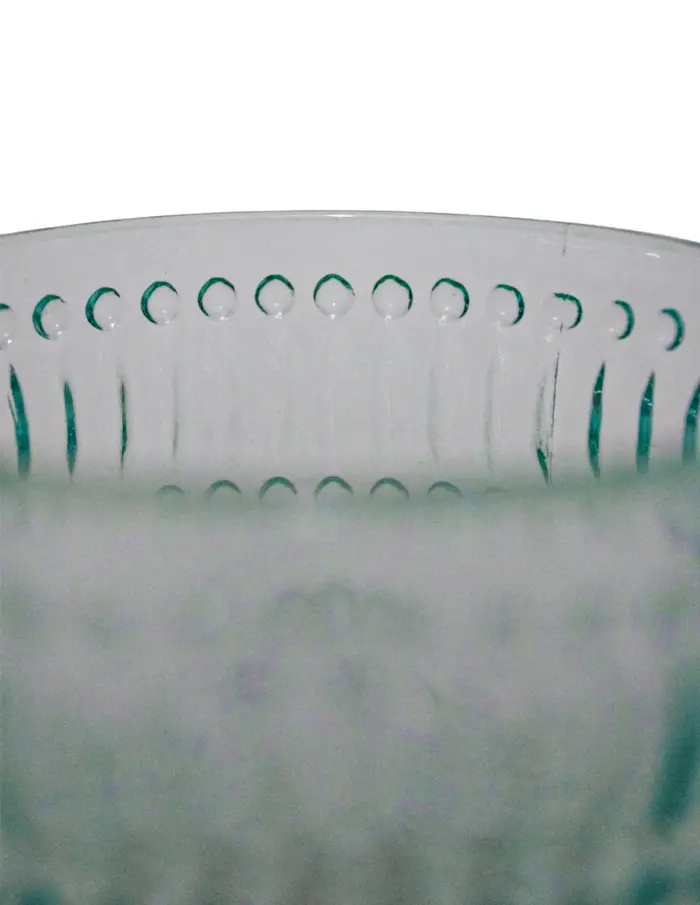 Vaso de vidrio azul - Image 3