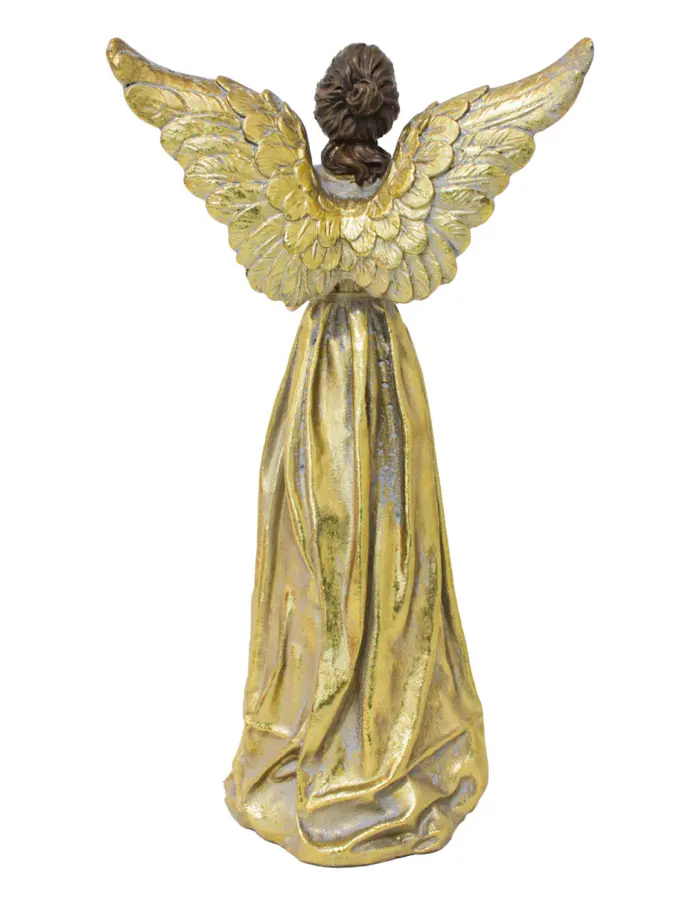 Angel de la esperanza de poliresina de 13x19.5x37cm - Image 4