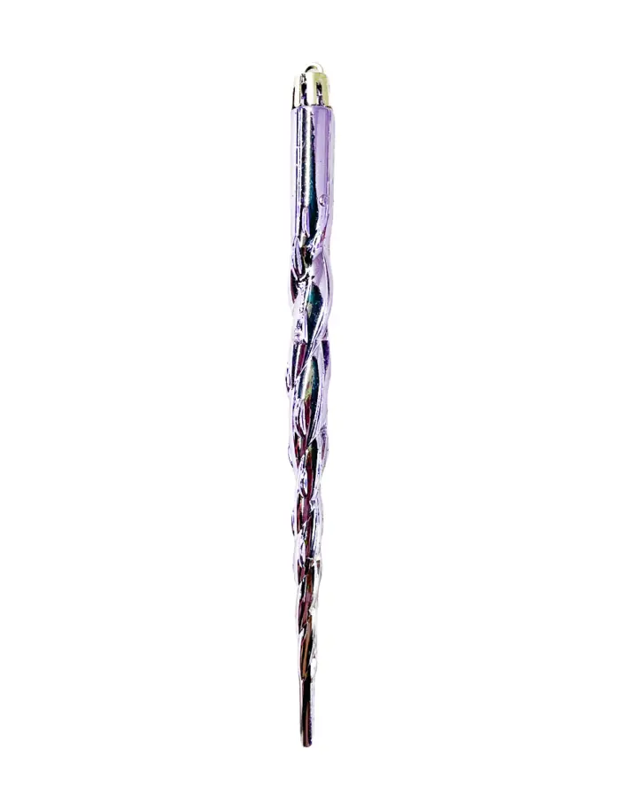 Display de 56 esferas de plástico morado brilloso, mate y lisos con estrella de árbol - Image 14