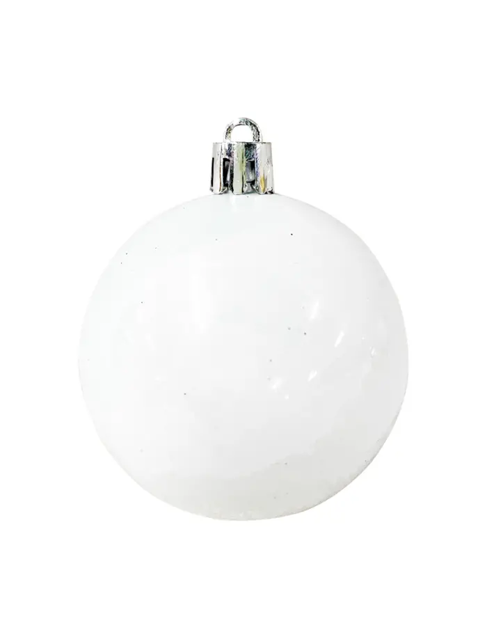 Tubo con 12 esferas doradas con blanco de 6cm - Image 2