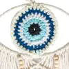 Colgante de pared de macrame con ojo turco de 31x2x73cm - Image 2