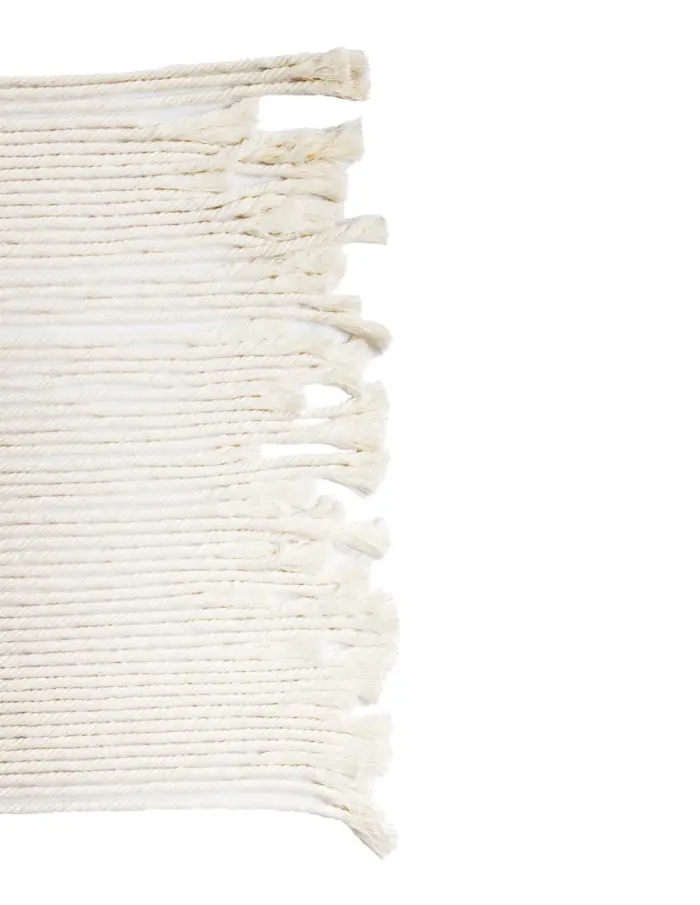 Colgante de pared de macrame diseño ojo turco tejido de 40x2x60cm - Image 3