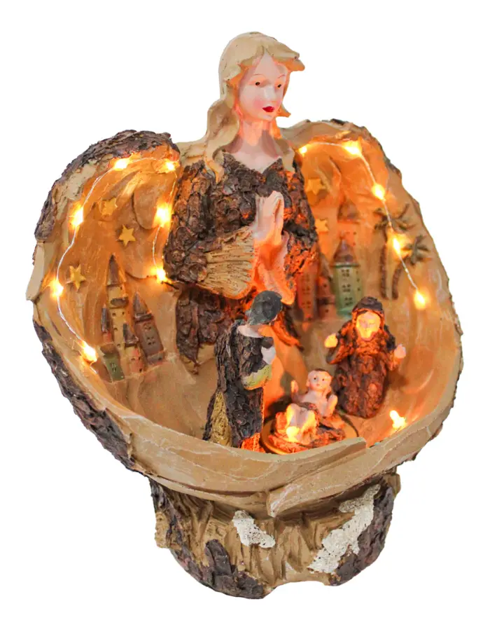 Nacimiento en Ángel con luz led y sonido - Image 2