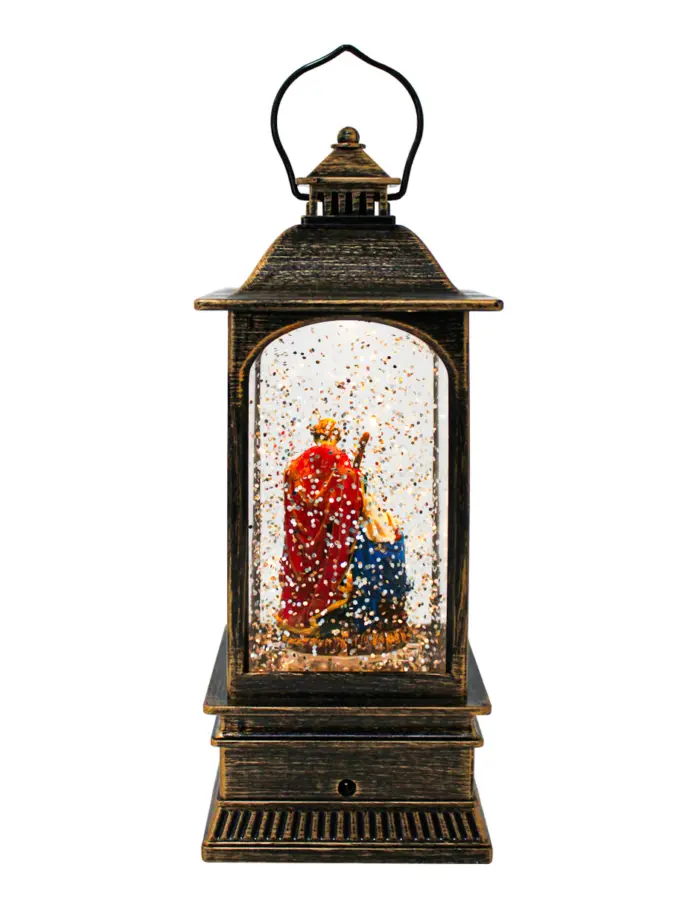 Linterna con nacimiento musical con luz LED y cable USB (usa baterías 3AA no incluidas) de 15.75x7.62x20.83cm - Image 3