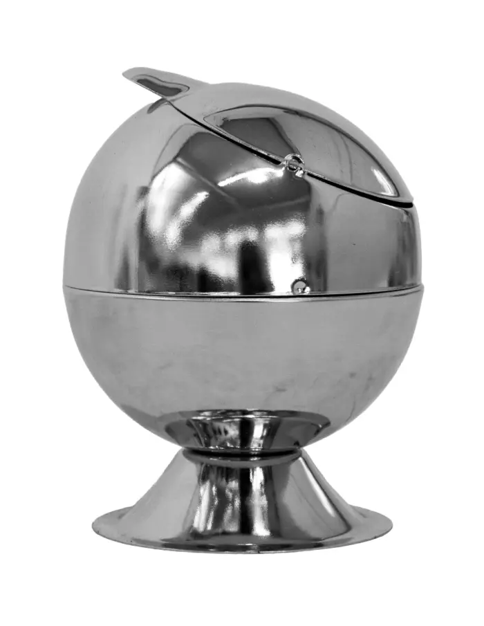 Cenicero forma bola  plata - Image 3