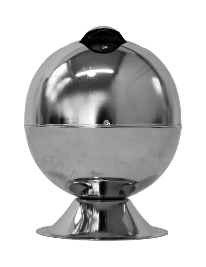 Cenicero forma bola  plata - Image 4
