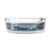 Cenicero de mesa de cristal redondo con dibujo de ciudad de Nueva York de - Image 3
