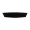 Cenicero de ceramica ovalado negro - Image 3