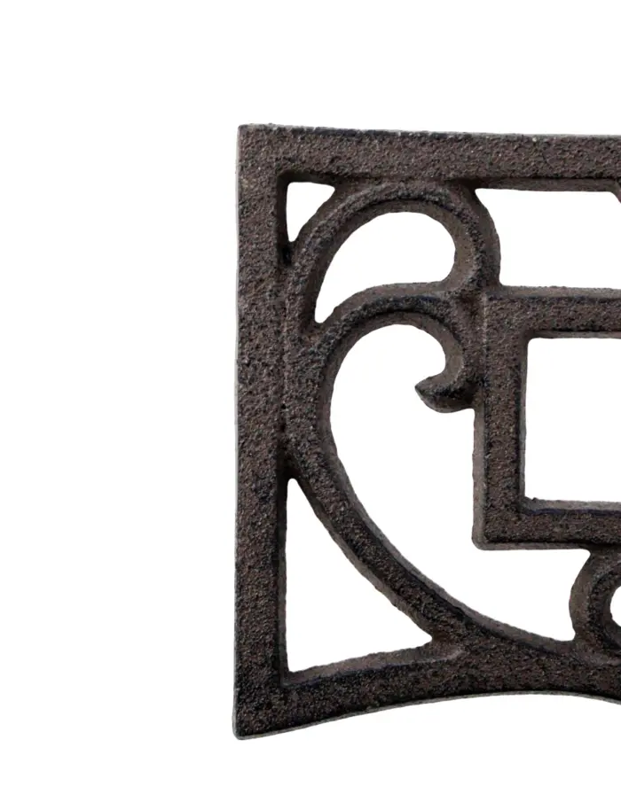 Número 5 decorativo de hierro de 20cm - Image 2