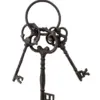 Juego de 3 llaves decorativas de hierro antiguas - Image 2