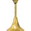 Candelabro de metal dorado - Image 3