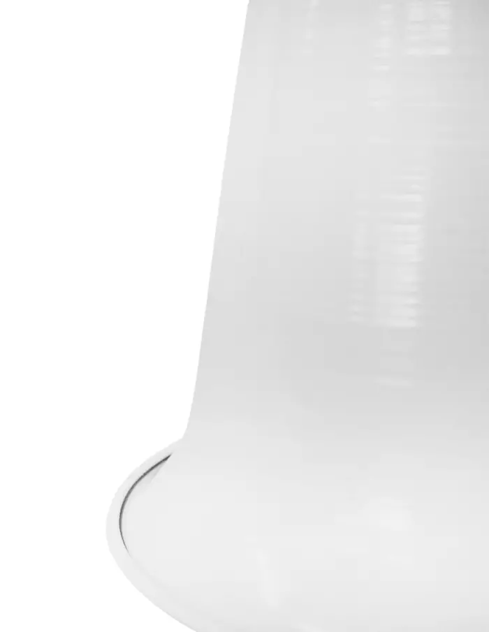 Campana de metal blanco de 19.5x24cm - Image 2