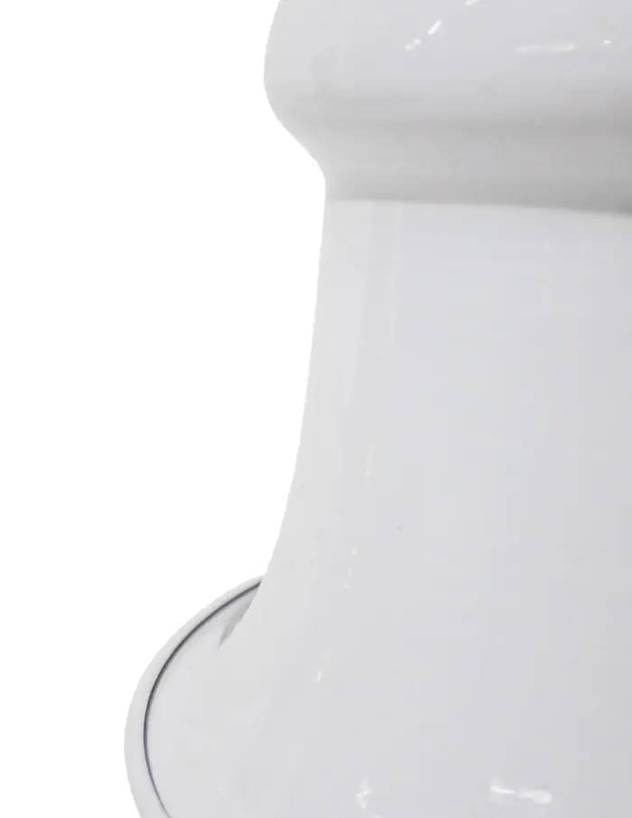 Campana de metal blanco de 20x23cm - Image 2