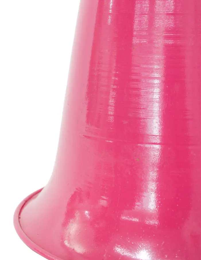 Campana de metal rosa mexicano de 24.5x31cm - Image 3