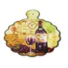Portacalientes de porcelana estampado uvas de 20x25cm - Image 2