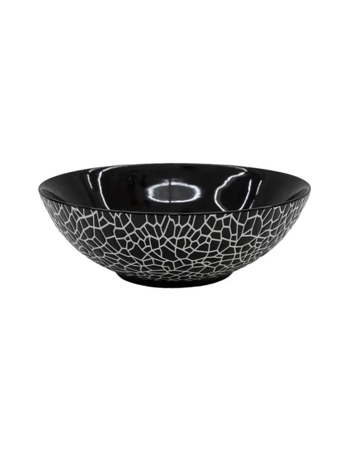 Bowl de porcelana negro - Image 3