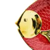 Platón de porcelana diseñó pescado rojo con dorado de 44x34.8x4.8cm - Image 3