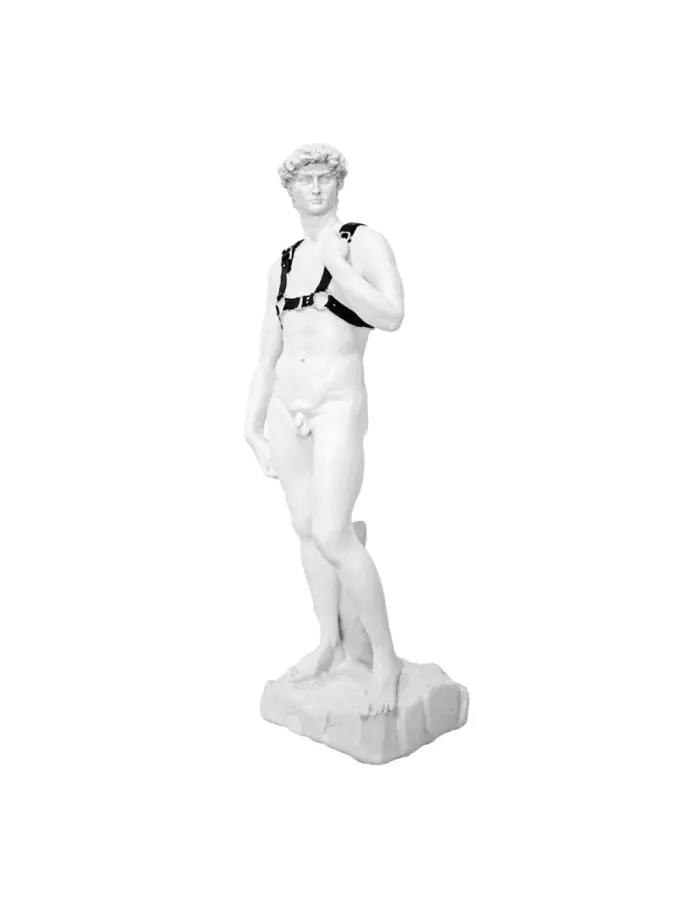Escultura de David de resina de 23x16x57cm - Image 2