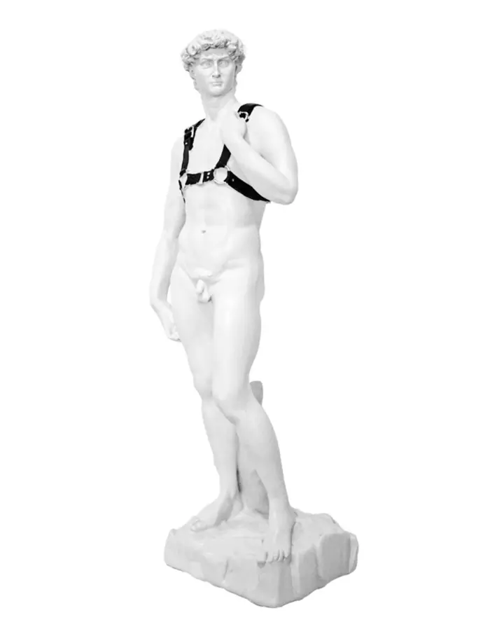 Escultura de Venus de resina de 32.5x21x79cm - Image 2