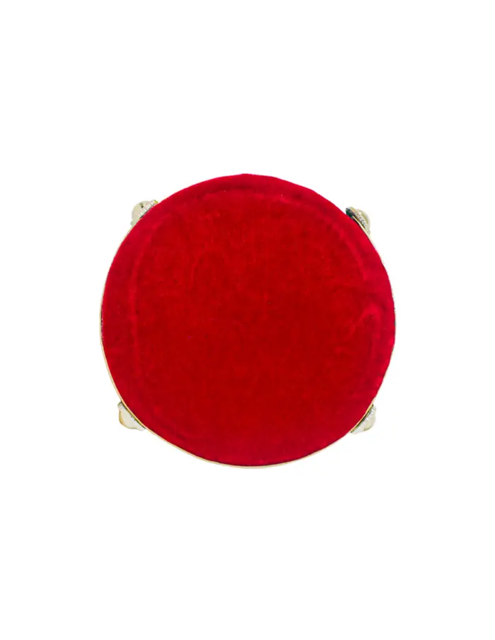 Tambor rojo forrado - Image 4