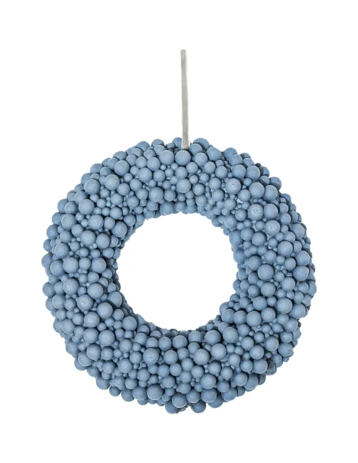 Corona con pompones azul - Image 2
